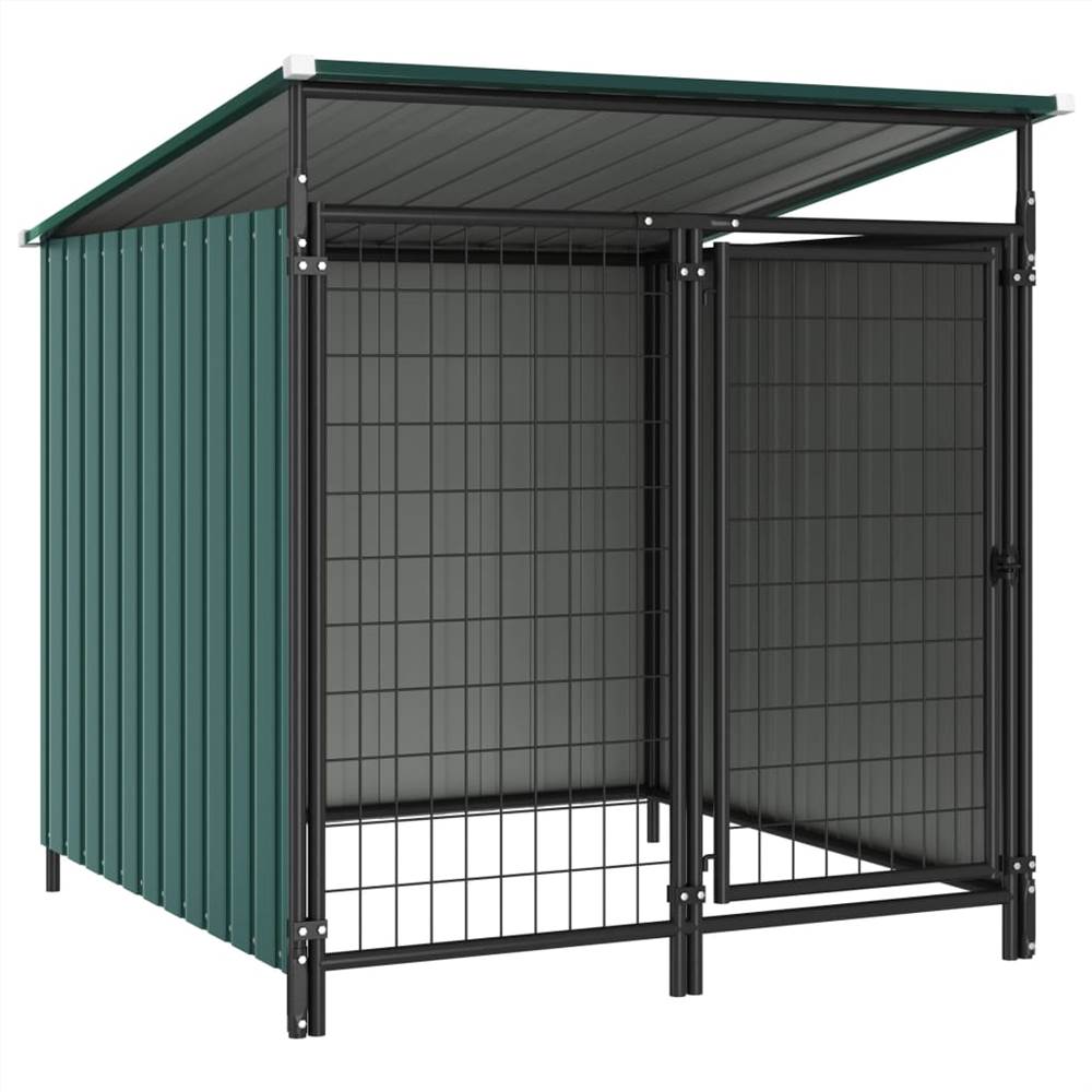 

Outdoor Dog Kennel 133x133x116 cm