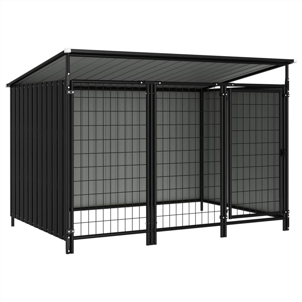 

Outdoor Dog Kennel 193x133x116 cm