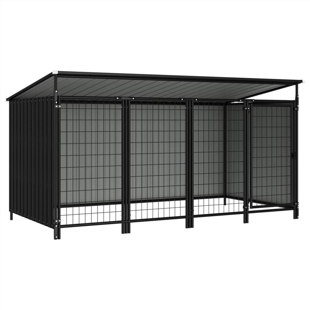 

Outdoor Dog Kennel 253x133x116 cm