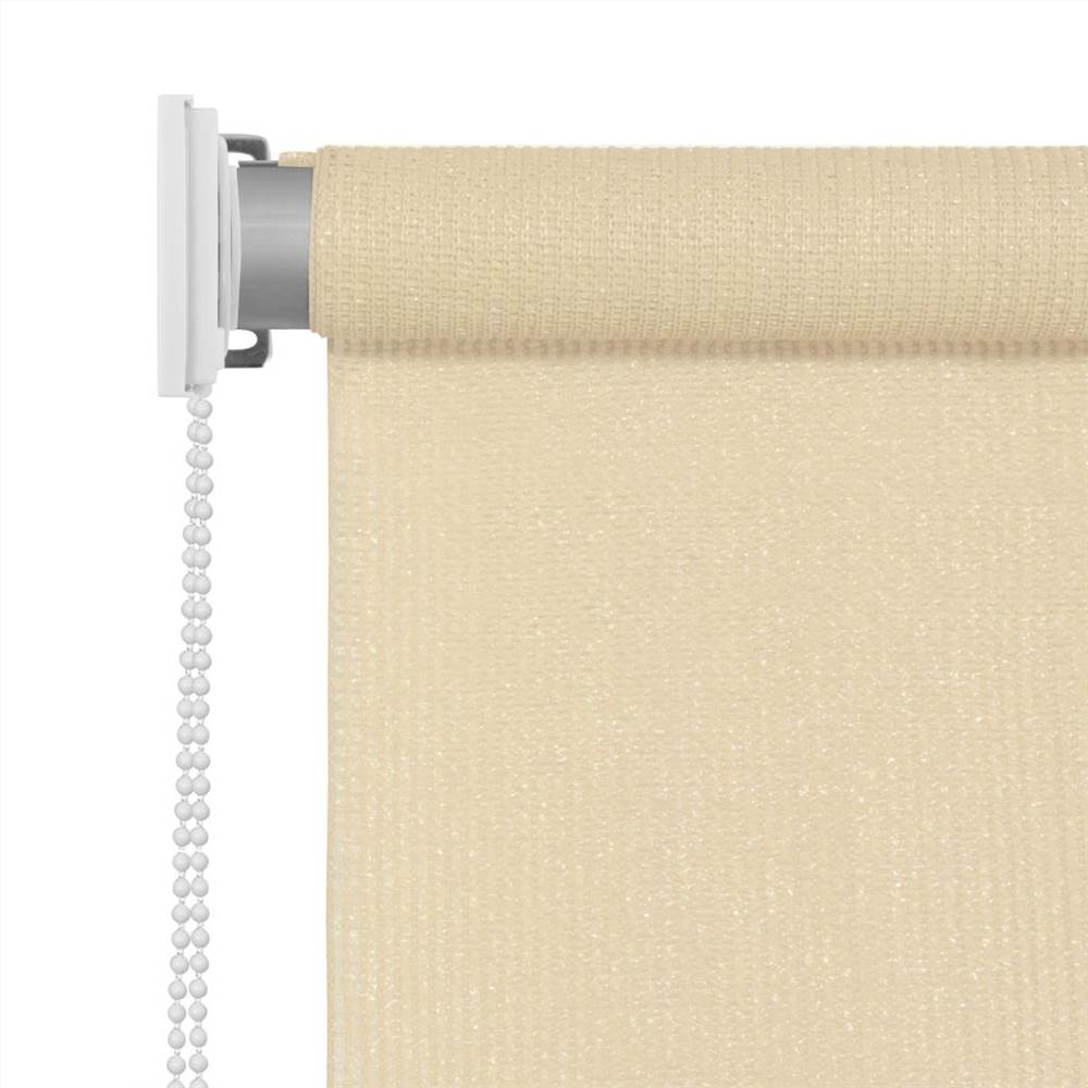 Outdoor Roller Blind 240x140 cm Cream