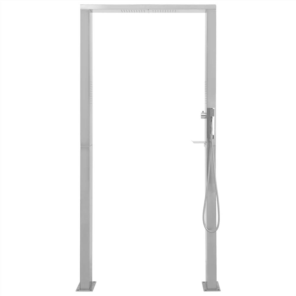 Outdoor Shower Stainless Steel Double Jets