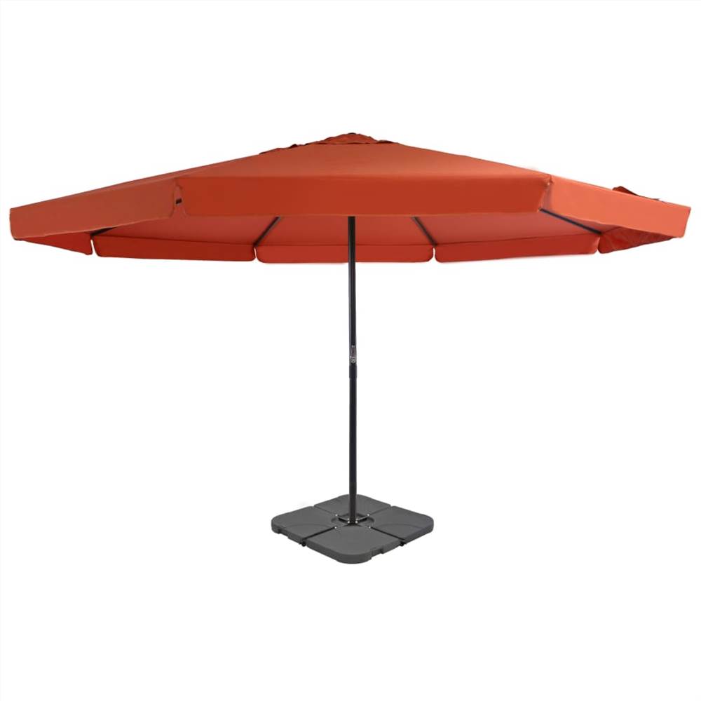 

Outdoor Umbrella with Portable Base Terracotta