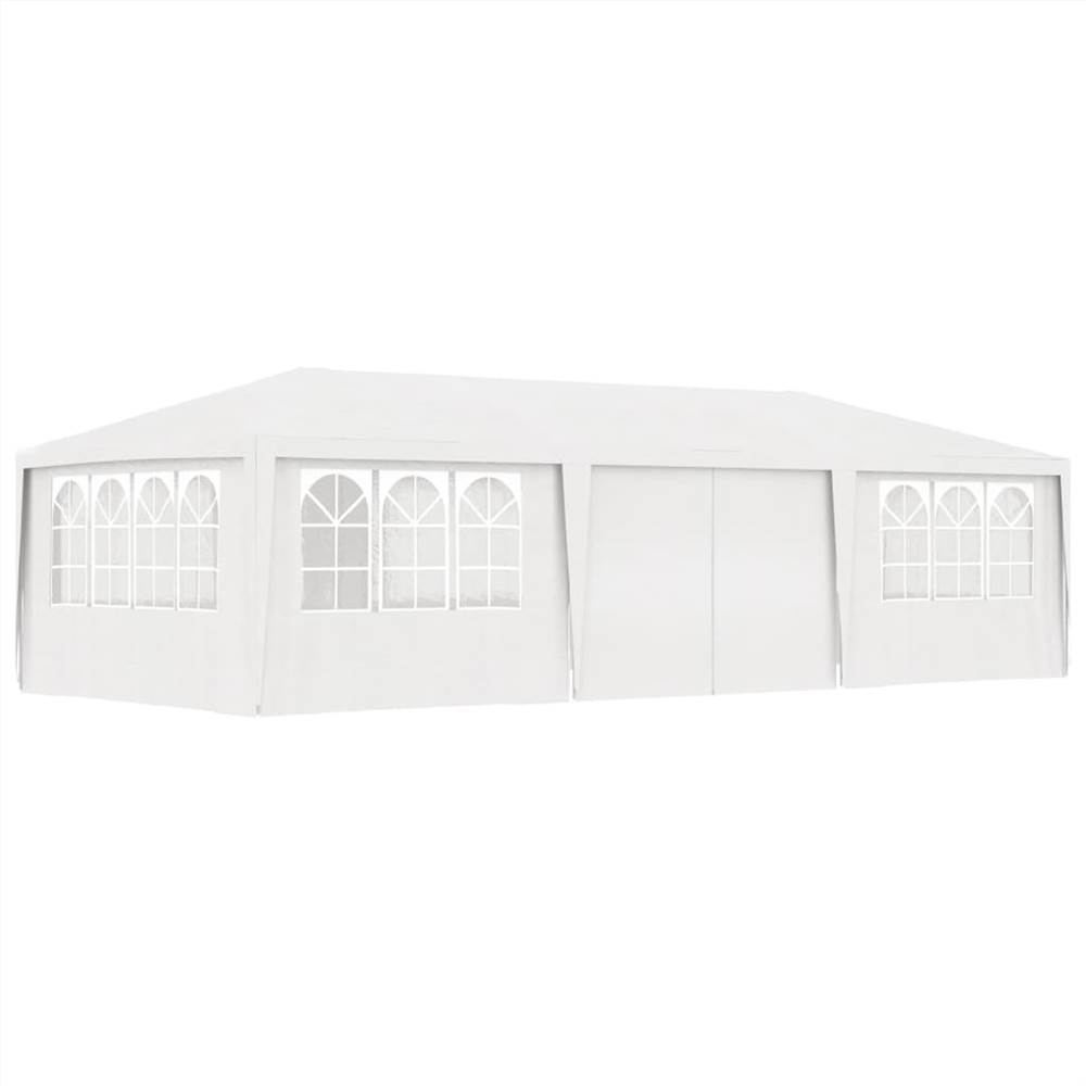 

Professional Party Tent with Side Walls 4x9 m White 90 g/m
