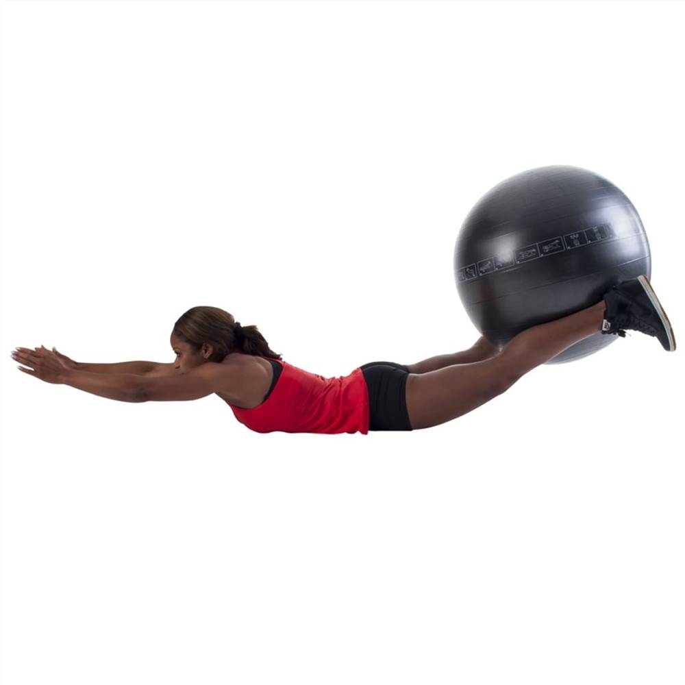 Pure2Improve Exercise Ball 65 cm Black 12 Pure2Improve Exercise Ball 65 cm Black