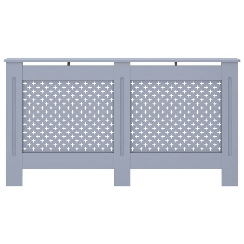 Radiator Cover Anthracite 152x19x81 cm MDF
