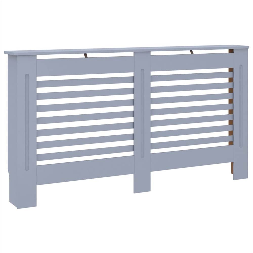 Radiator Cover Anthracite 152x19x81 cm MDF
