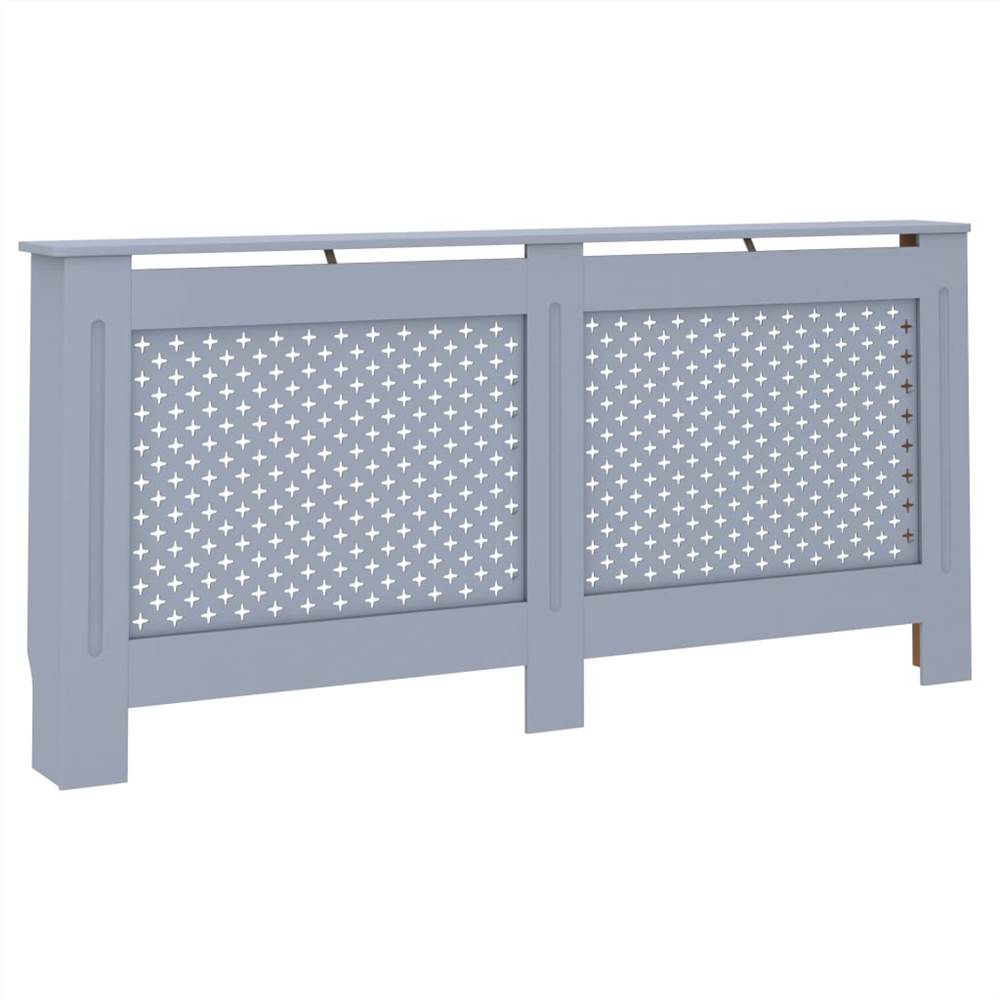 Radiator Cover Anthracite 172x19x81 cm MDF