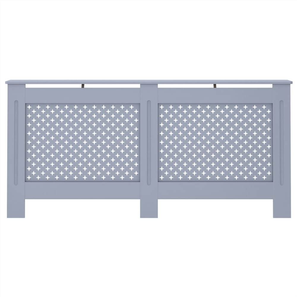 Radiator Cover Anthracite 172x19x81 cm MDF