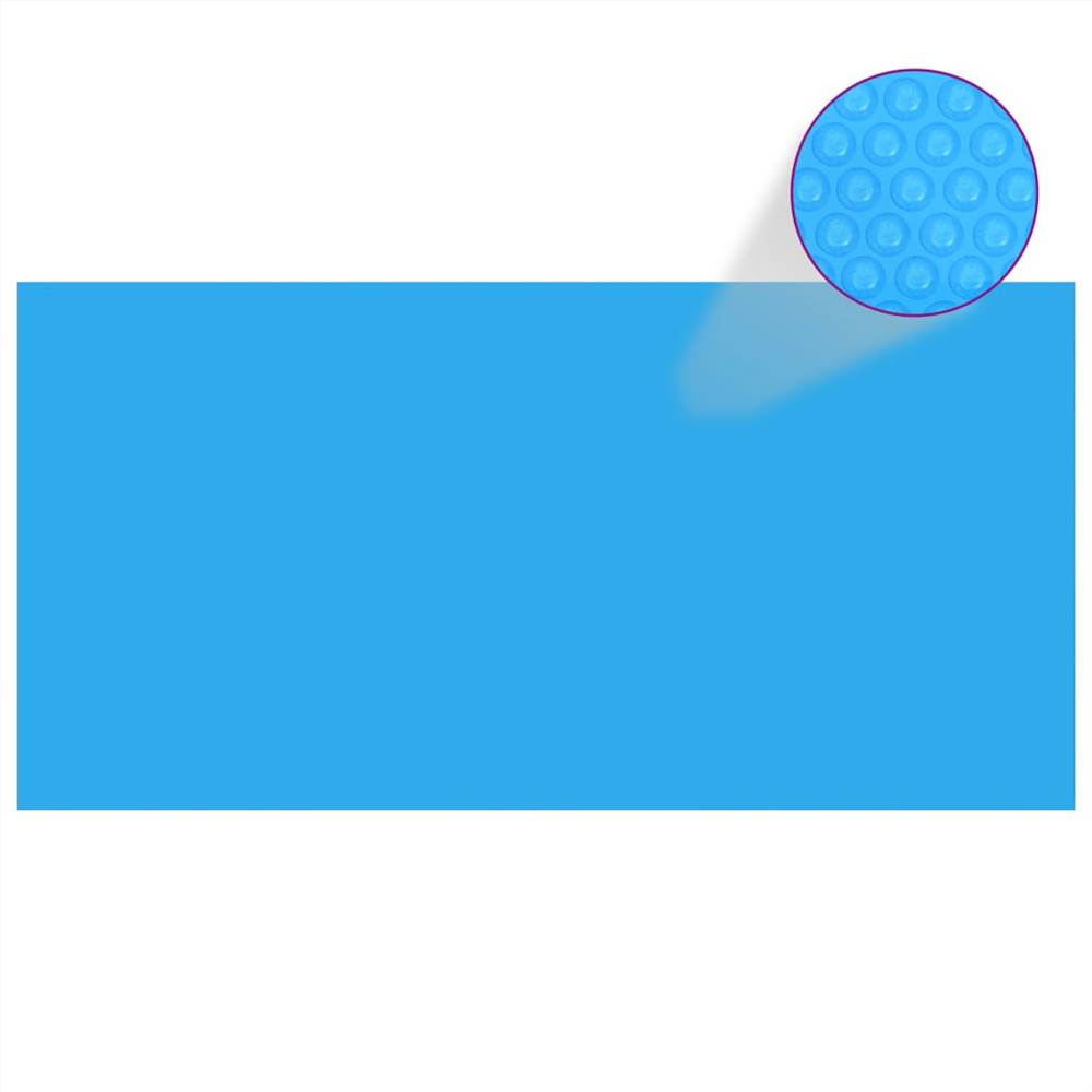 Rectangular Pool Cover 732 x 366 cm PE Blue