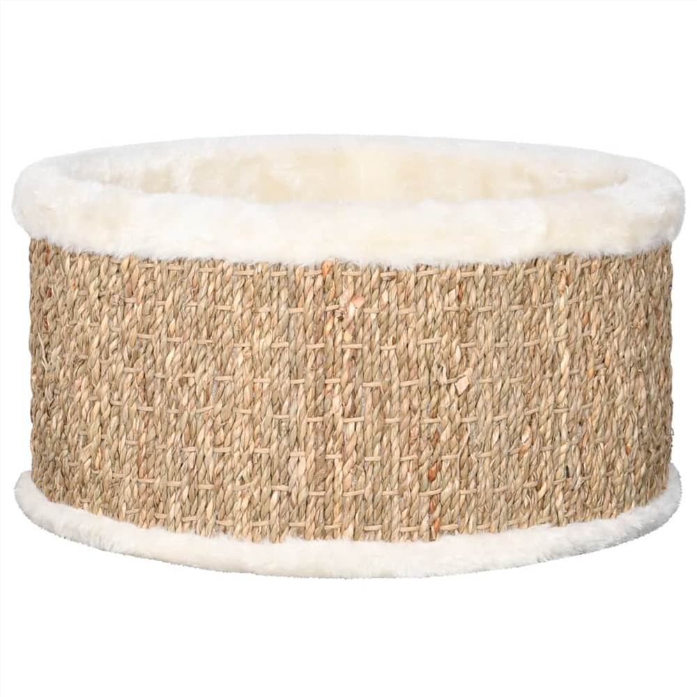 Round Cat Basket 36 cm Seagrass
