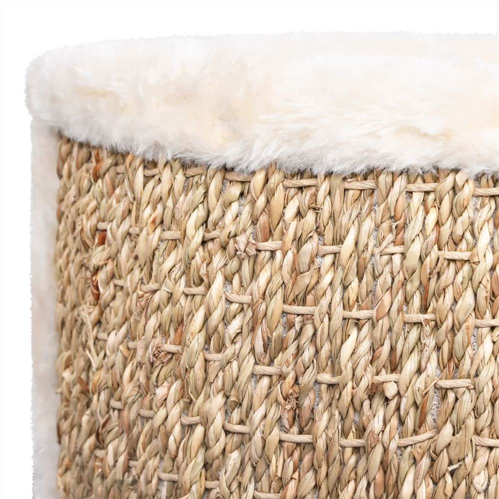 Round Cat Basket 36 cm Seagrass