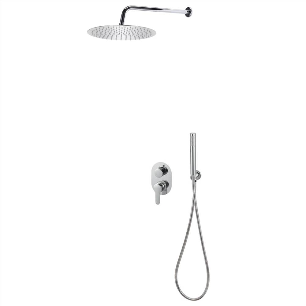 

Shower System Stainless Steel 201 Silver