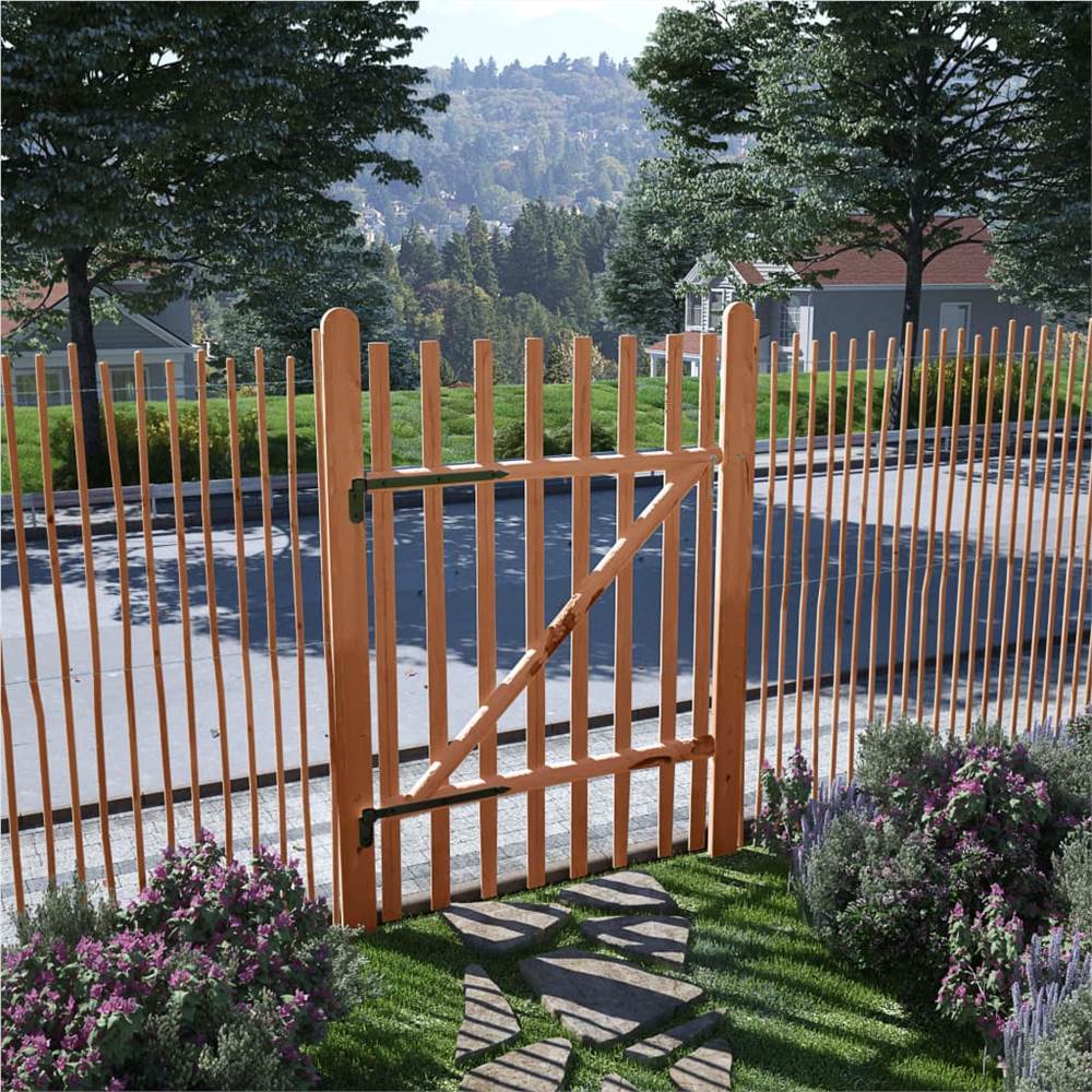 

Single Fence Gate Impregnated Hazel Wood 100x150 cm
