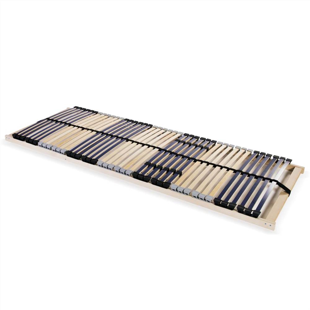 

Slatted Bed Base with 42 Slats 7 Zones 90x200 cm