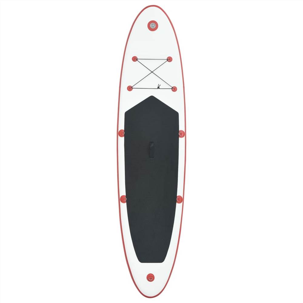 Stand Up Paddle Board Set SUP Surfboard Inflatable Red and White 16 Stand Up Paddle Board Set SUP Surfboard Inflatable Red and White