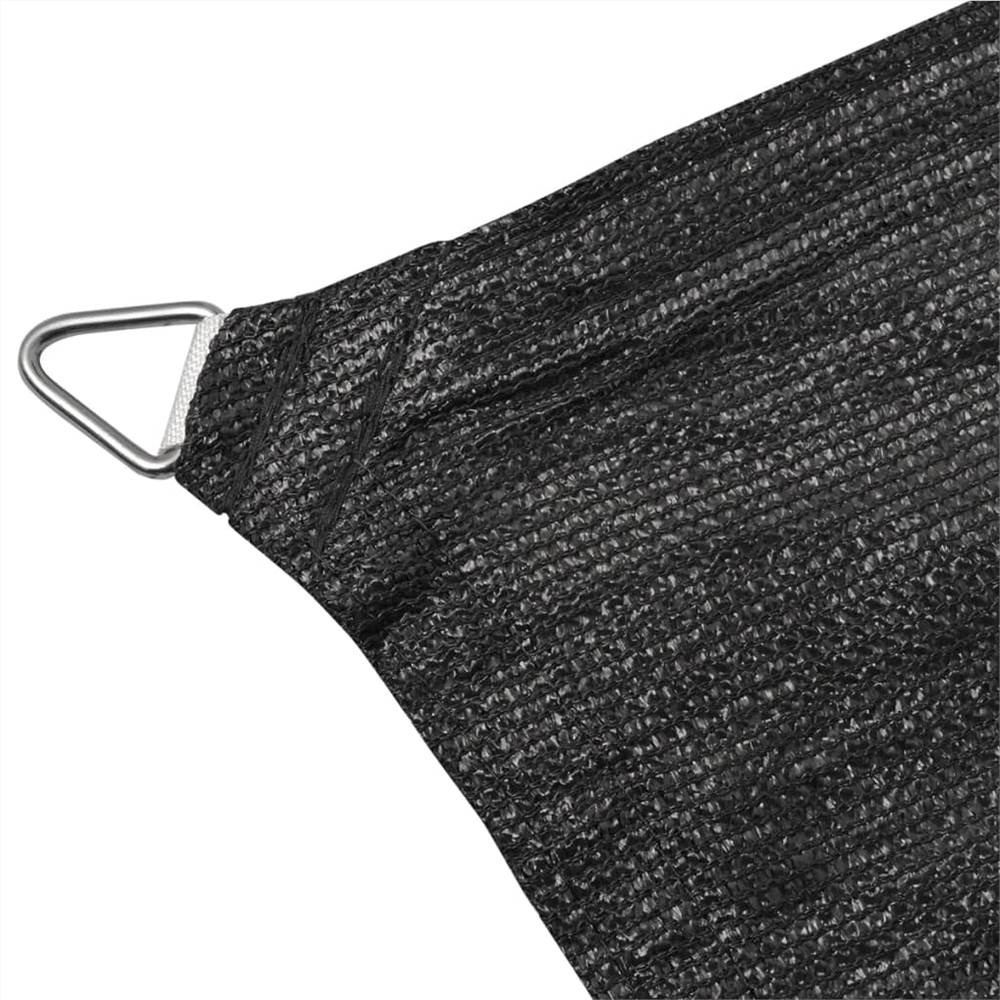 Sunshade Sail HDPE Square 3.6x3.6 m Anthracite