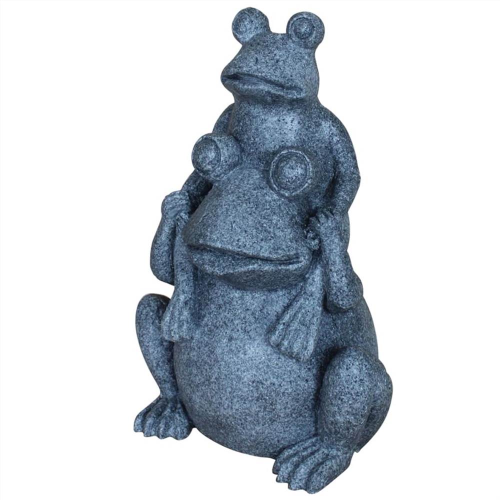 Velda Twin Frog Pond Statue Grey 850816