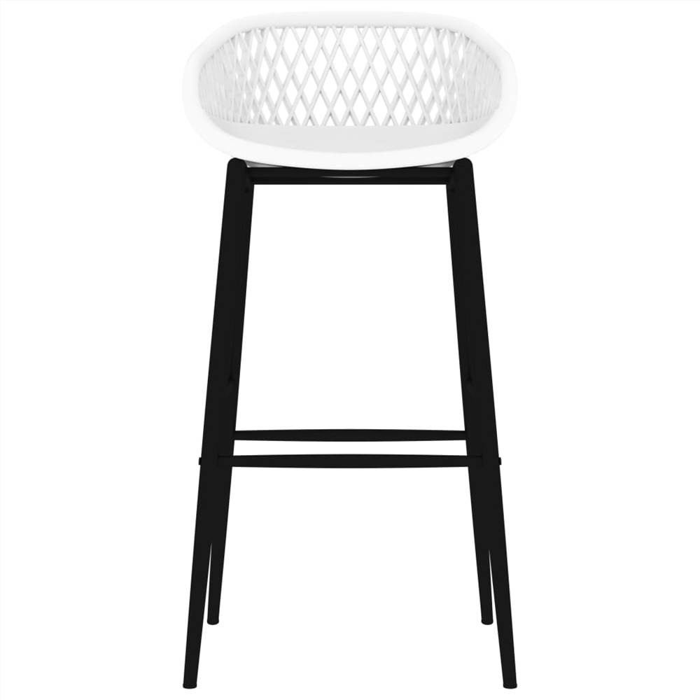 7 Piece Bar Set White