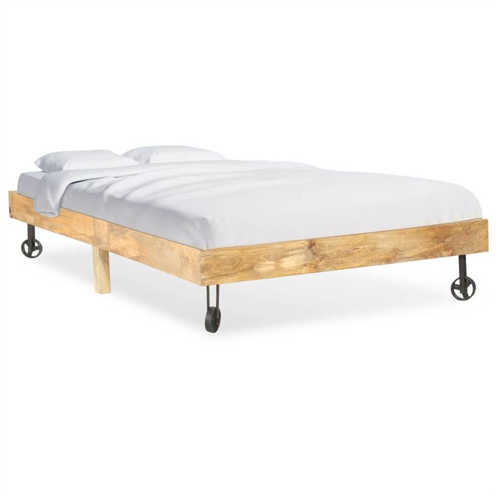 

Bed Frame Solid Mango Wood 120x200 cm