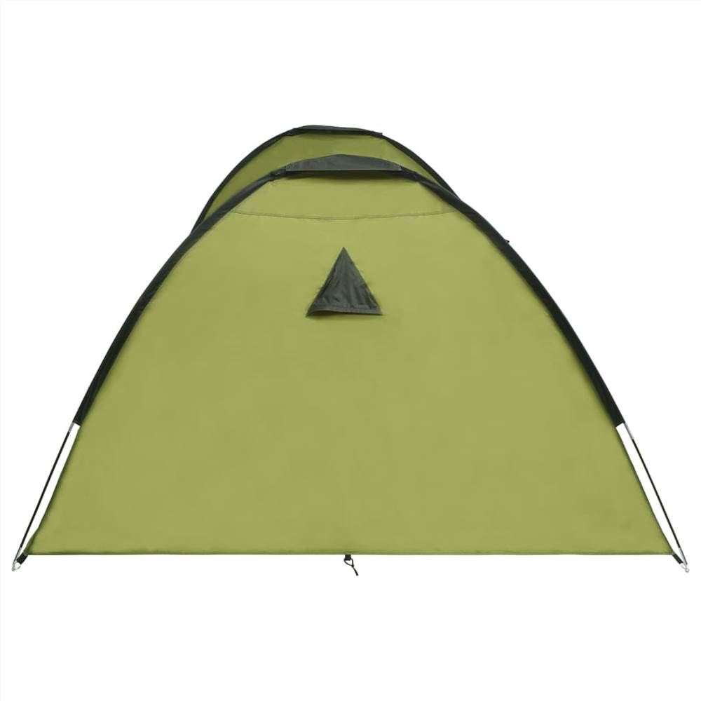 Camping Igloo Tent 650x240x190cm 8 Person Green