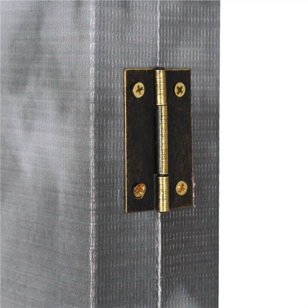 Folding Room Divider 200x170 cm London Bus Black and White