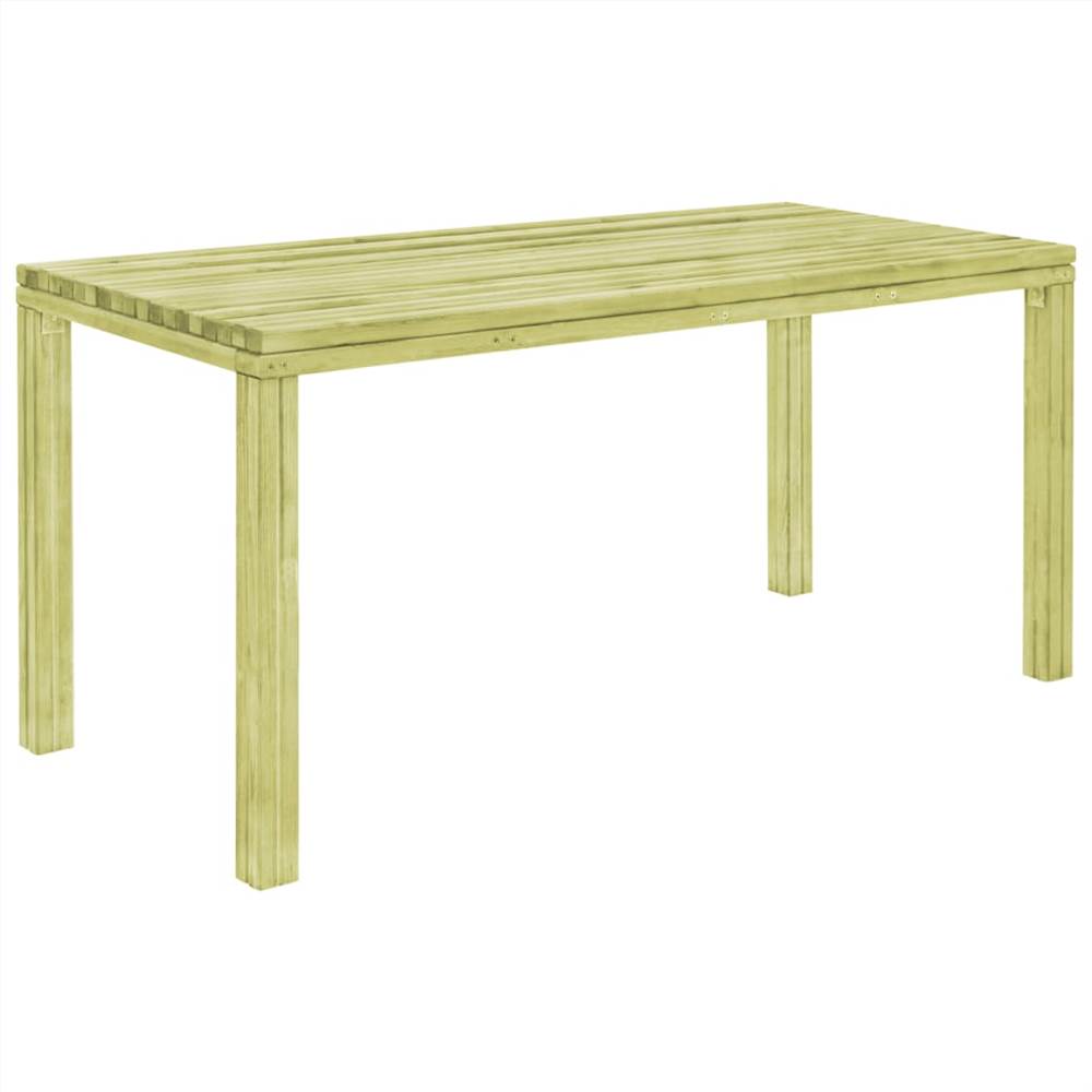 

Garden Dining Table 170x75.5x77 cm Impregnated Pinewood