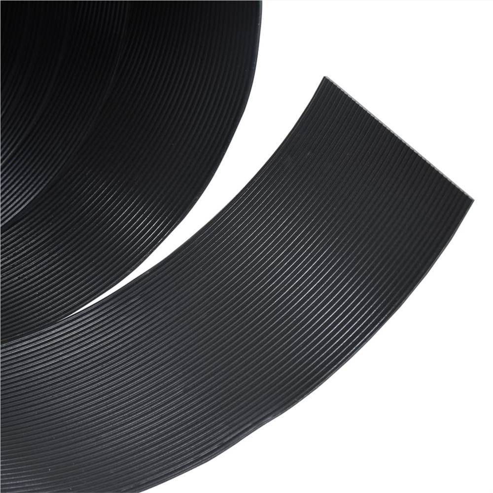 Garden Edging Grey 10 m 10 cm PE