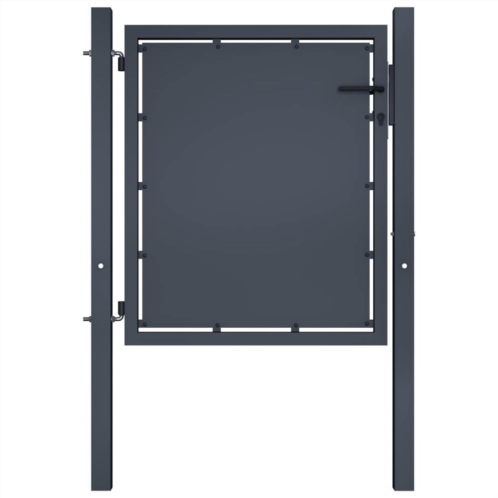 

Garden Gate Steel 100x100 cm Anthracite