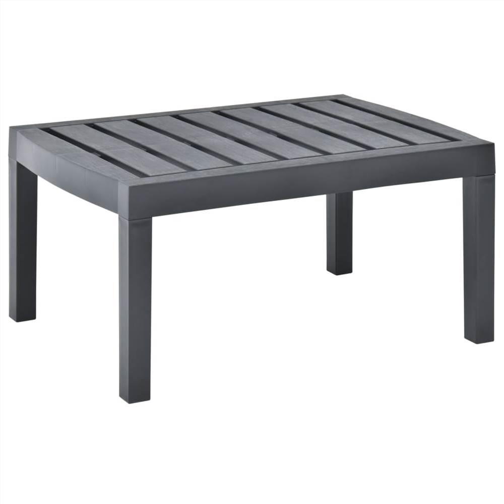 

Lounge Table Anthracite 78x55x38 cm Plastic