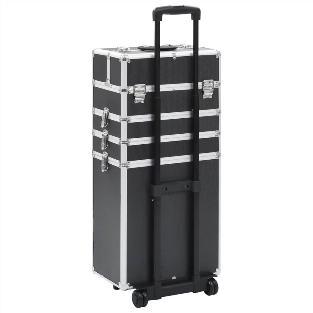 Make-up Trolley Aluminium Black