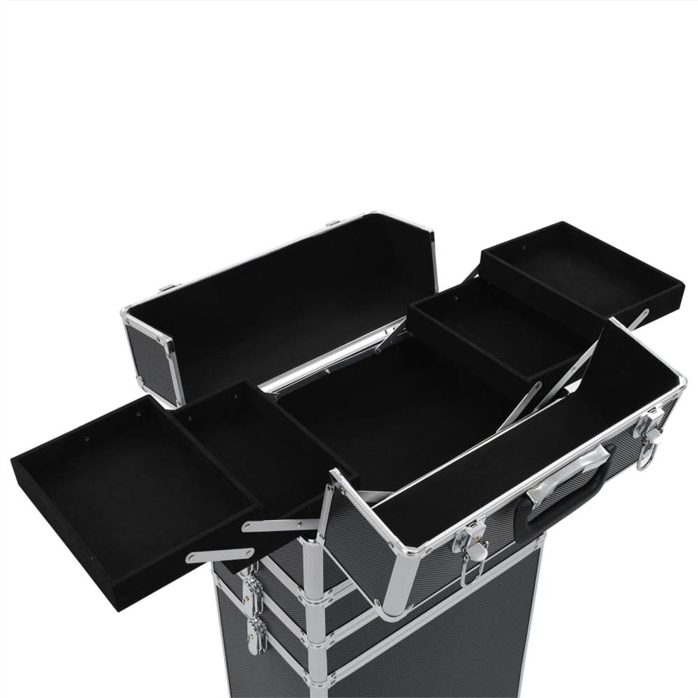 Make-up Trolley Aluminium Black