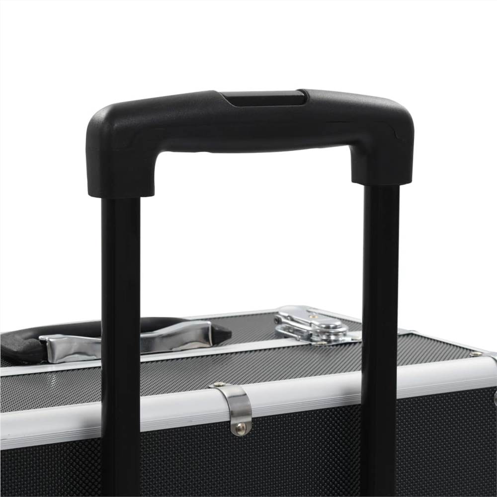 Make-up Trolley Aluminium Black