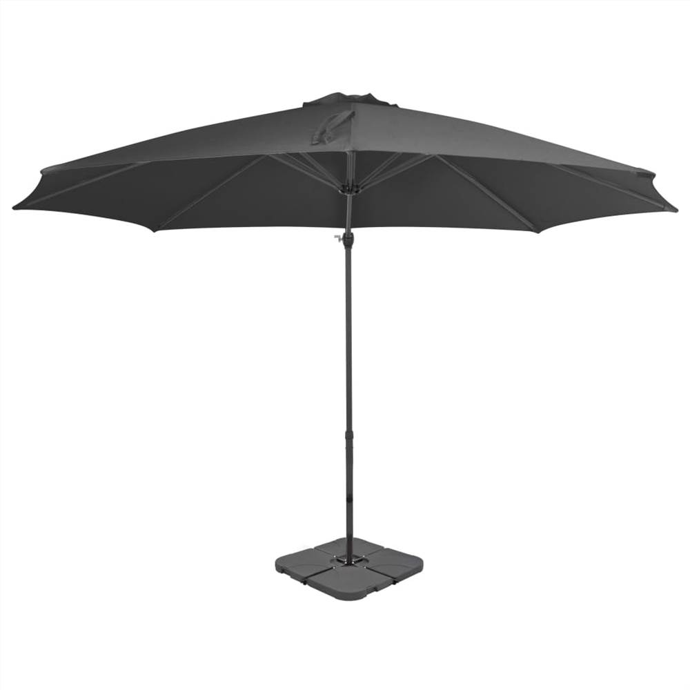 

Outdoor Umbrella with Portable Base Anthracite