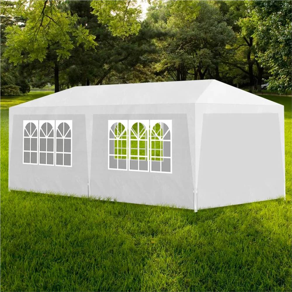 breedte stikstof De Party Tent 3x6 m White