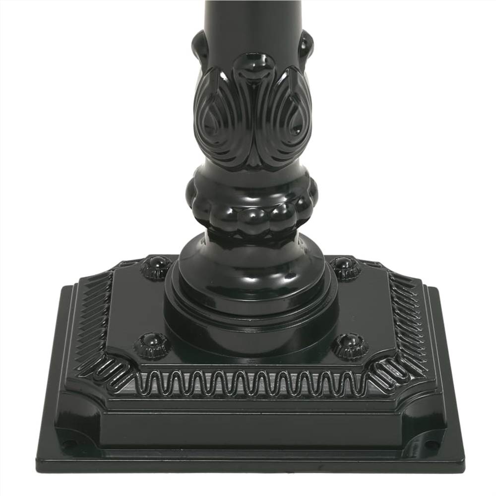 Pedestal Letterbox Aluminium Vintage Style Rustproof Green