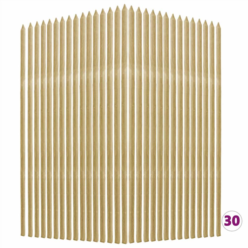 

Plant Support Sticks 30 pcs 2.8x2.8x150 cm Impregnated Pinewood