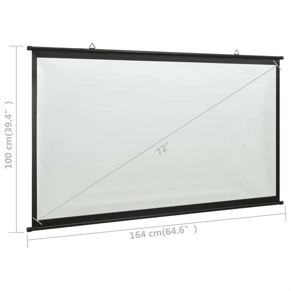 Excellent quality and Fashionable Projection Screen 72" 169