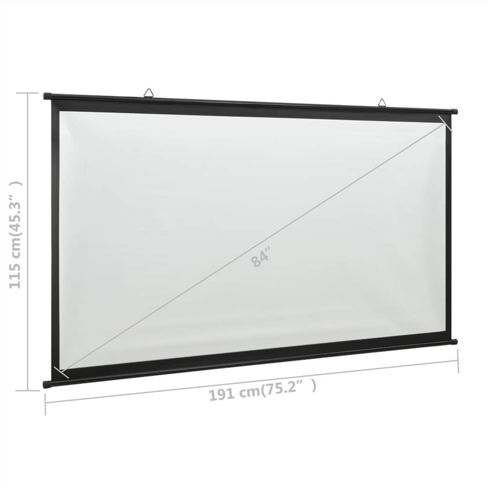 Projection Screen 84" 169