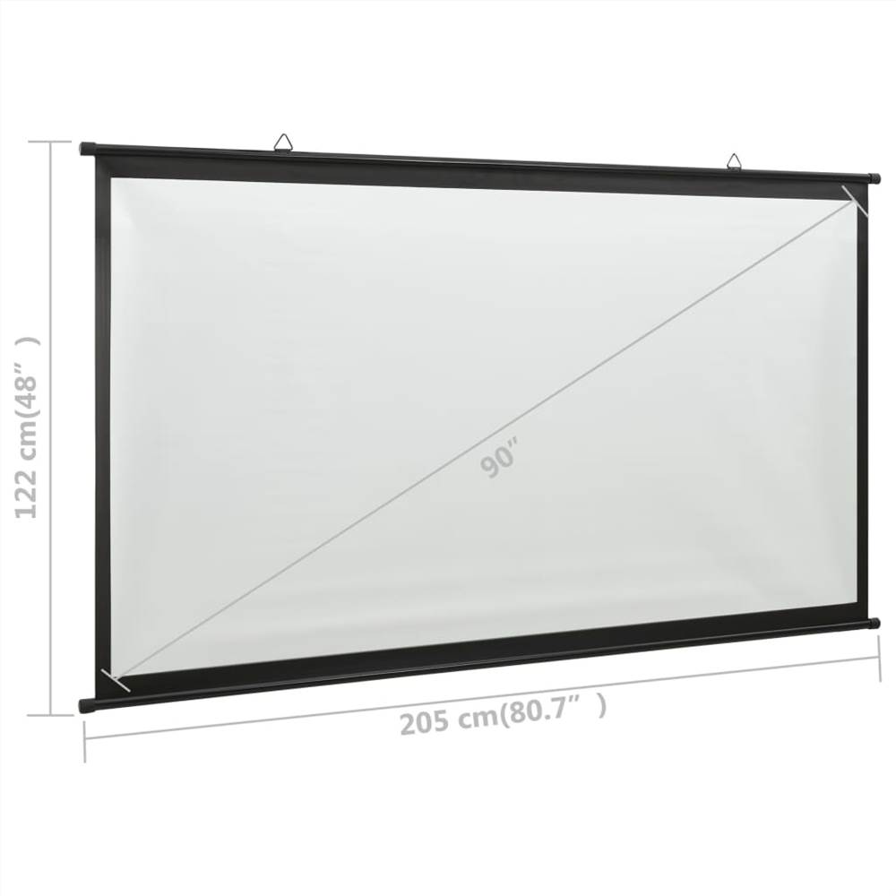 Projection Screen 90" 16:9