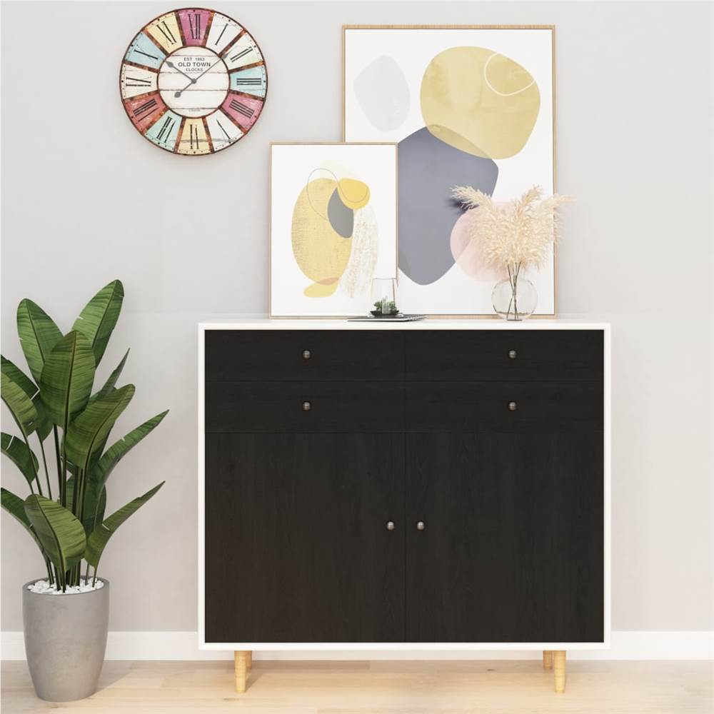 

Self-adhesive Furniture Films 2 pcs Dark Wood 500x90 cm PVC