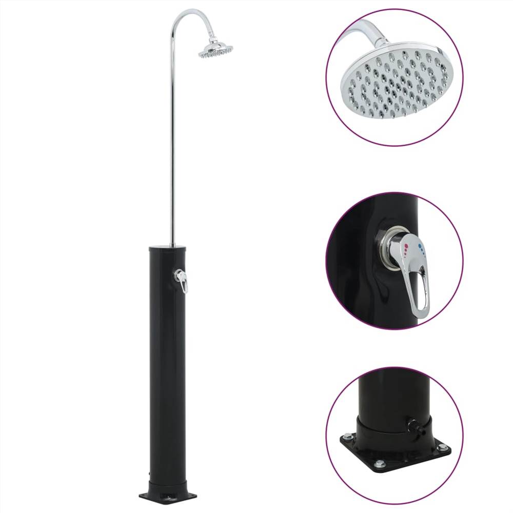 

Solar Shower Black 214 cm 20 L