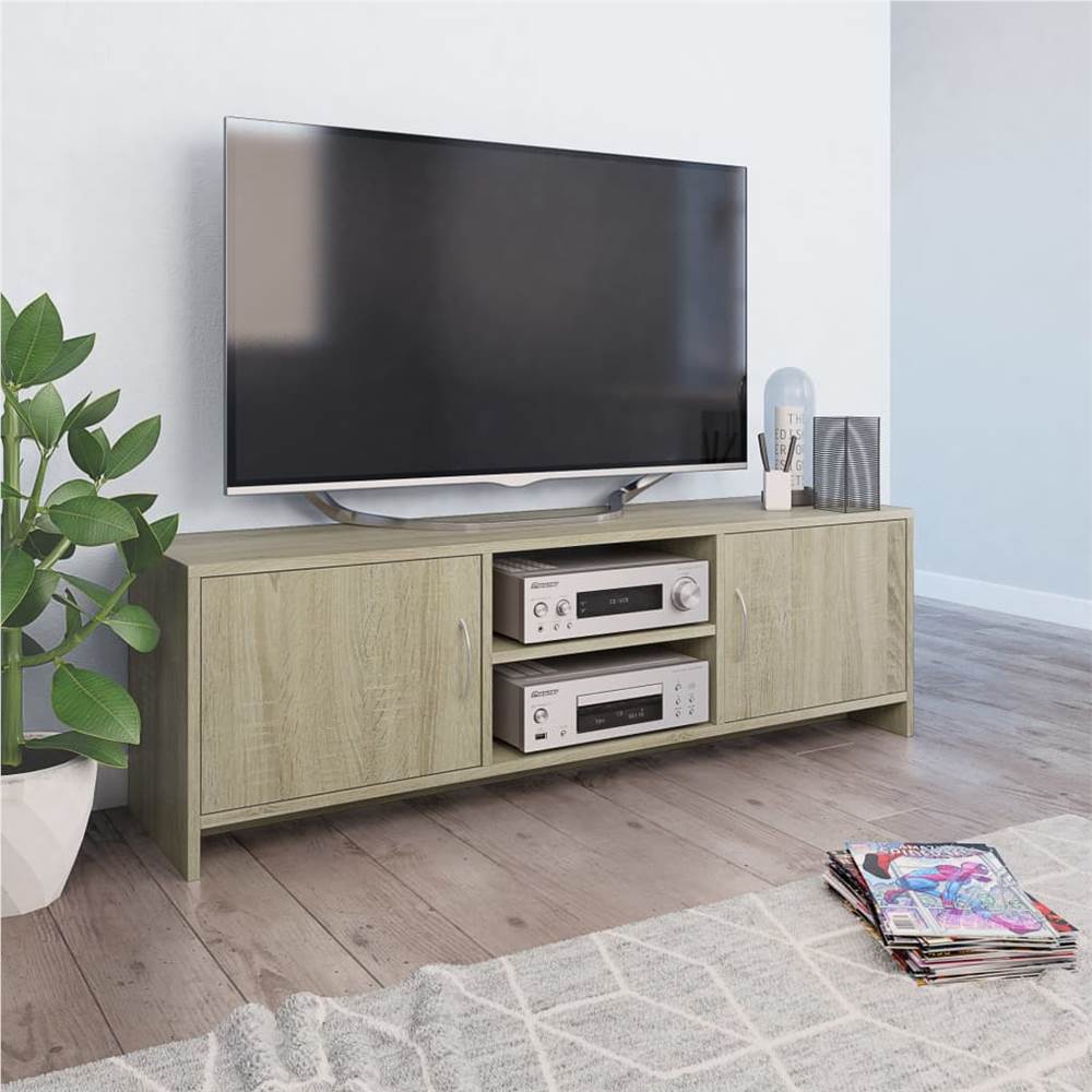 

TV Cabinet Sonoma Oak 120x30x37.5 cm Chipboard