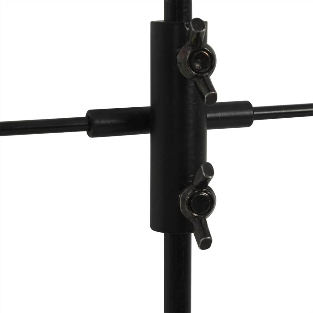 Target Paper Stand with Shooting Papers 78x76 cm Steel