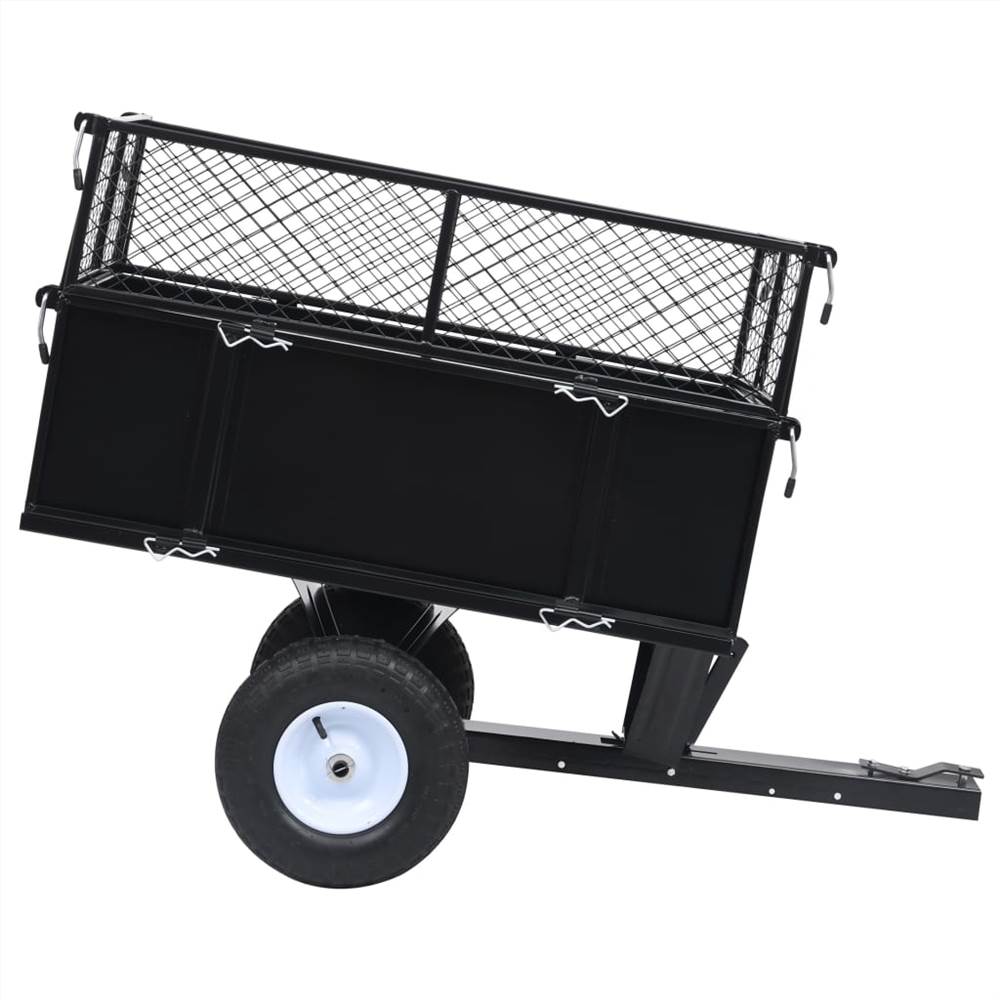 Tipping Trailer for Lawn Tractor 150 kg Load