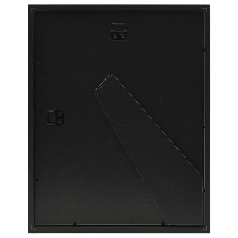 3D Box Photo Frames 3 pcs Black 21x29.7 cm for 15x20 cm Picture