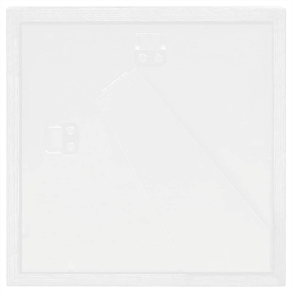 3D Box Photo Frames 3 pcs White 23x23 cm for 13x13 cm Picture