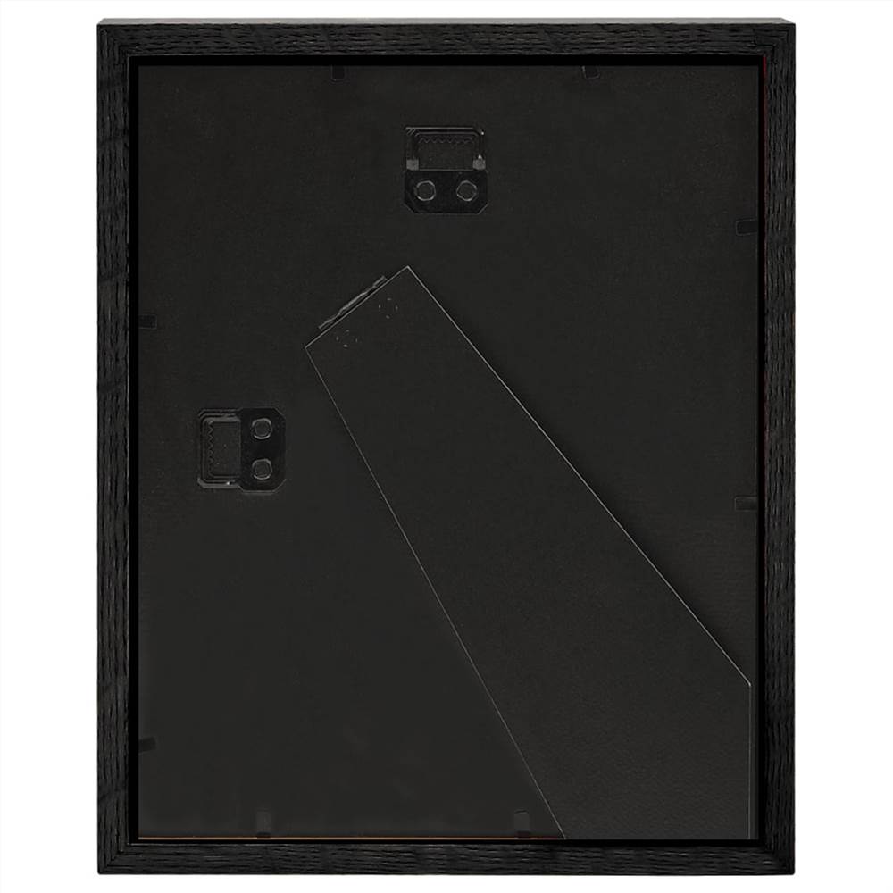 3D Box Photo Frames 5 pcs Black 20x25 cm for 13x18 cm Picture