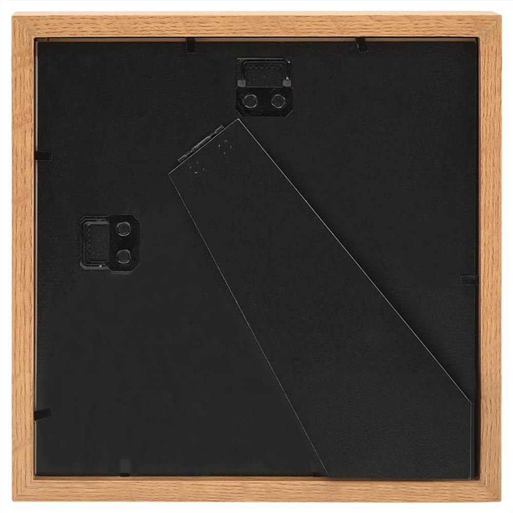 3D Box Photo Frames 5 pcs Oak 28x28 cm for 20x20 cm Picture