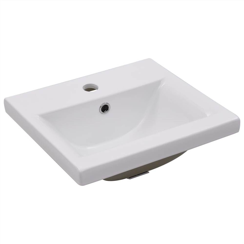 Bathroom Furniture Set Black Chipboard