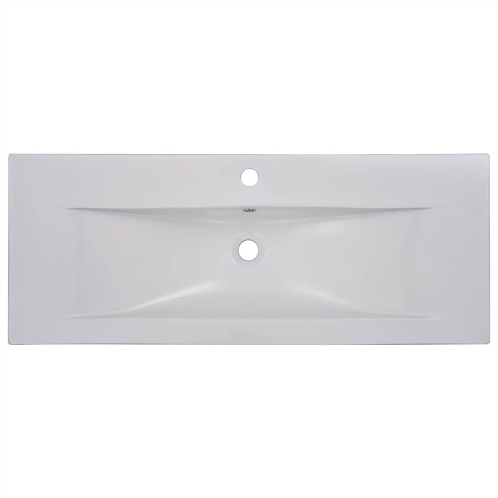Bathroom Furniture Set High Gloss Grey Chipboard